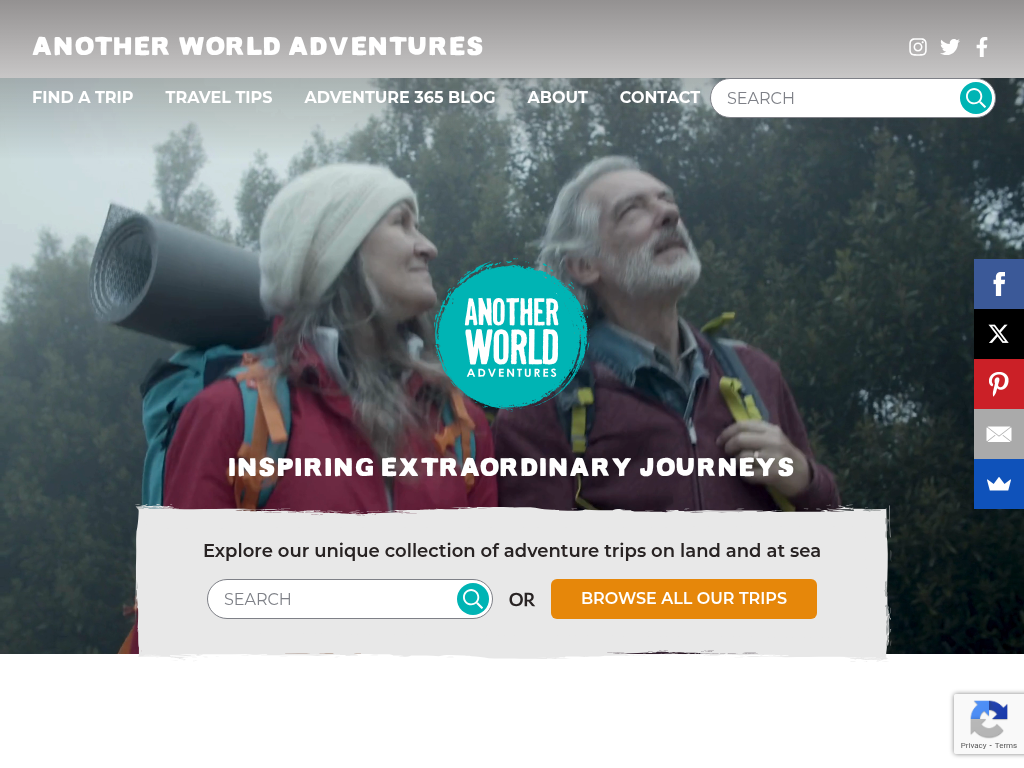 Another World Adventures Homepage